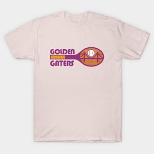 Defunct San Francisco Golden Gaters Team Tennis 1974 T-Shirt